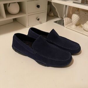 Keneth Cole Reaction, Navy blue suede slippers